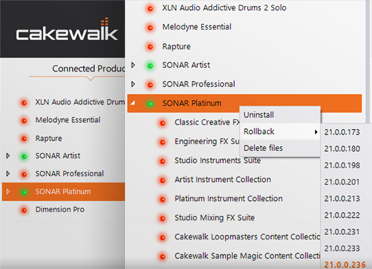 Cakewalk Command Center