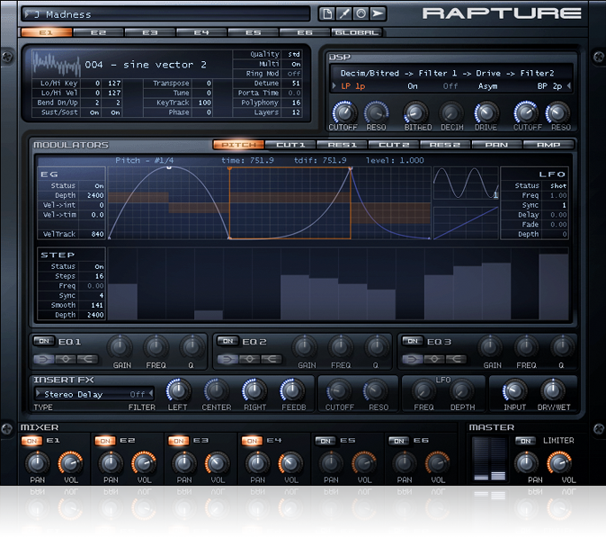 Rapture interface