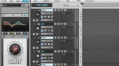 SONAR Artist MixStrip