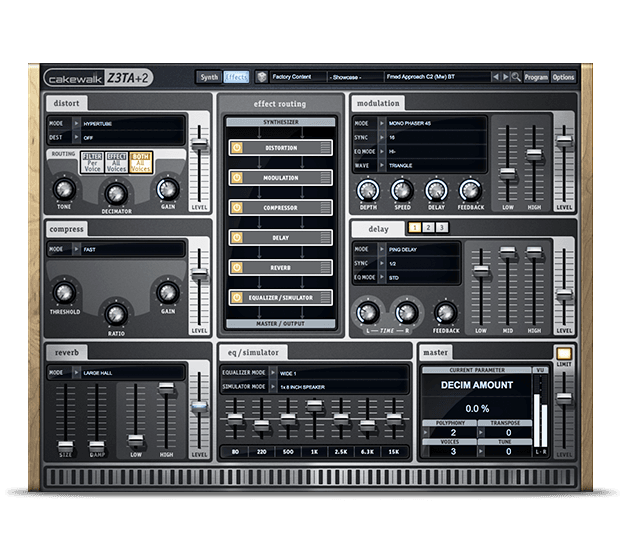 cakewalk z3ta 2 free download mac