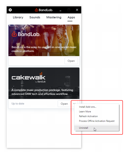 Cakewalk Cakewalk Documentation Installing Cakewalk