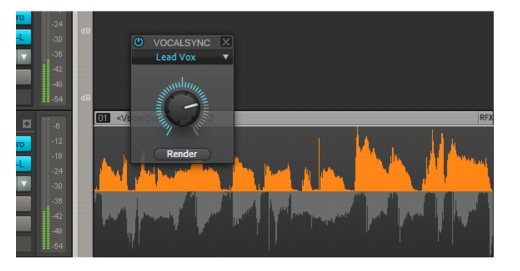 Cakewalk - SONAR Documentation - VocalSyncによるオーディオの自動タイミング調整（Platinumのみ）