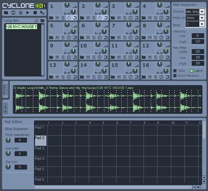 Cyclone DXi Interface