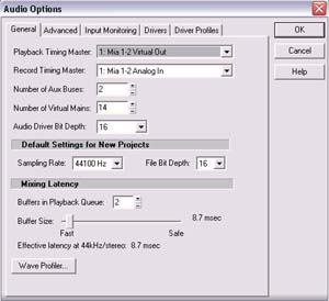 Key adjustments