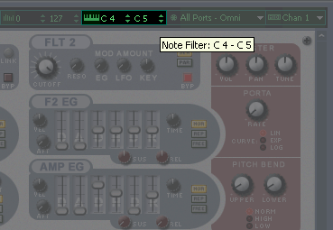 Note Filter