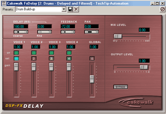 DSP FX - FX Delay