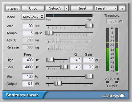 Sonitus fx: wahwah